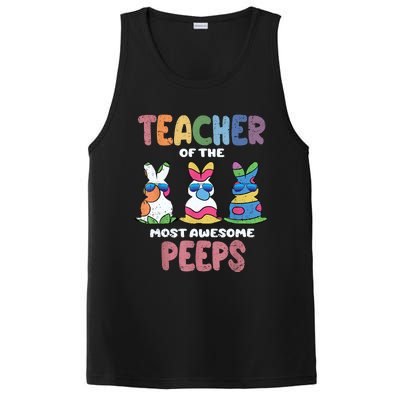 Teacher Of The Most Awesome Easter Bunny Spring PosiCharge Competitor Tank