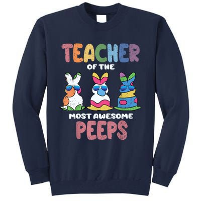 Teacher Of The Most Awesome Easter Bunny Spring Tall Sweatshirt