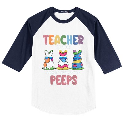 Teacher Of The Most Awesome Easter Bunny Spring Baseball Sleeve Shirt