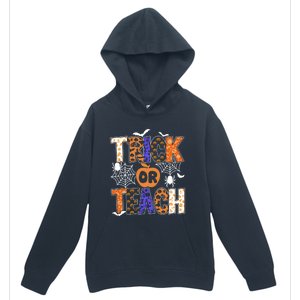 Trick Or Teach Halloween Cool Gift Funny For Teachers Gift Urban Pullover Hoodie