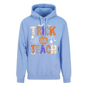 Trick Or Teach Halloween Cool Gift Funny For Teachers Gift Unisex Surf Hoodie