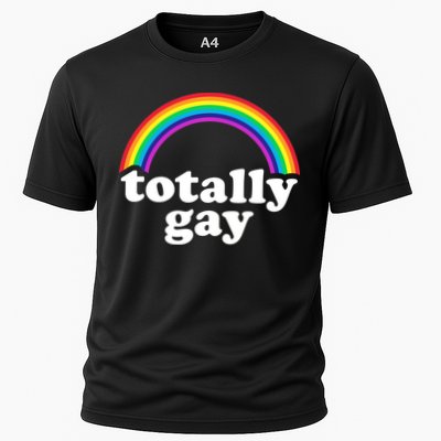 Totally Gay Rainbow Performance Shirt