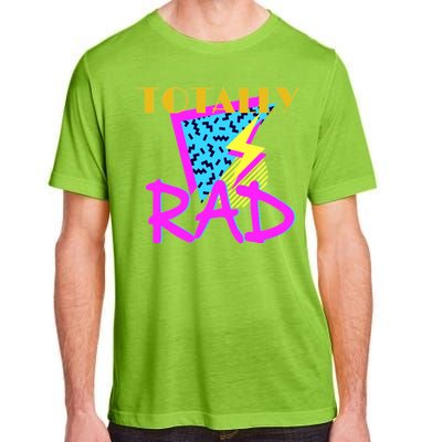 Totally Rad Retro 90's Adult ChromaSoft Performance T-Shirt