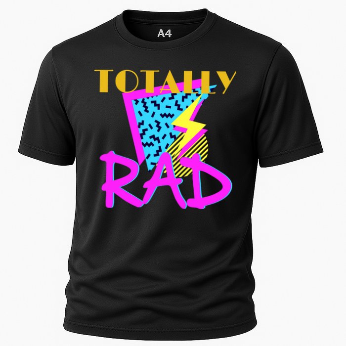 Totally Rad Retro 90's Cooling Performance Crew T-Shirt