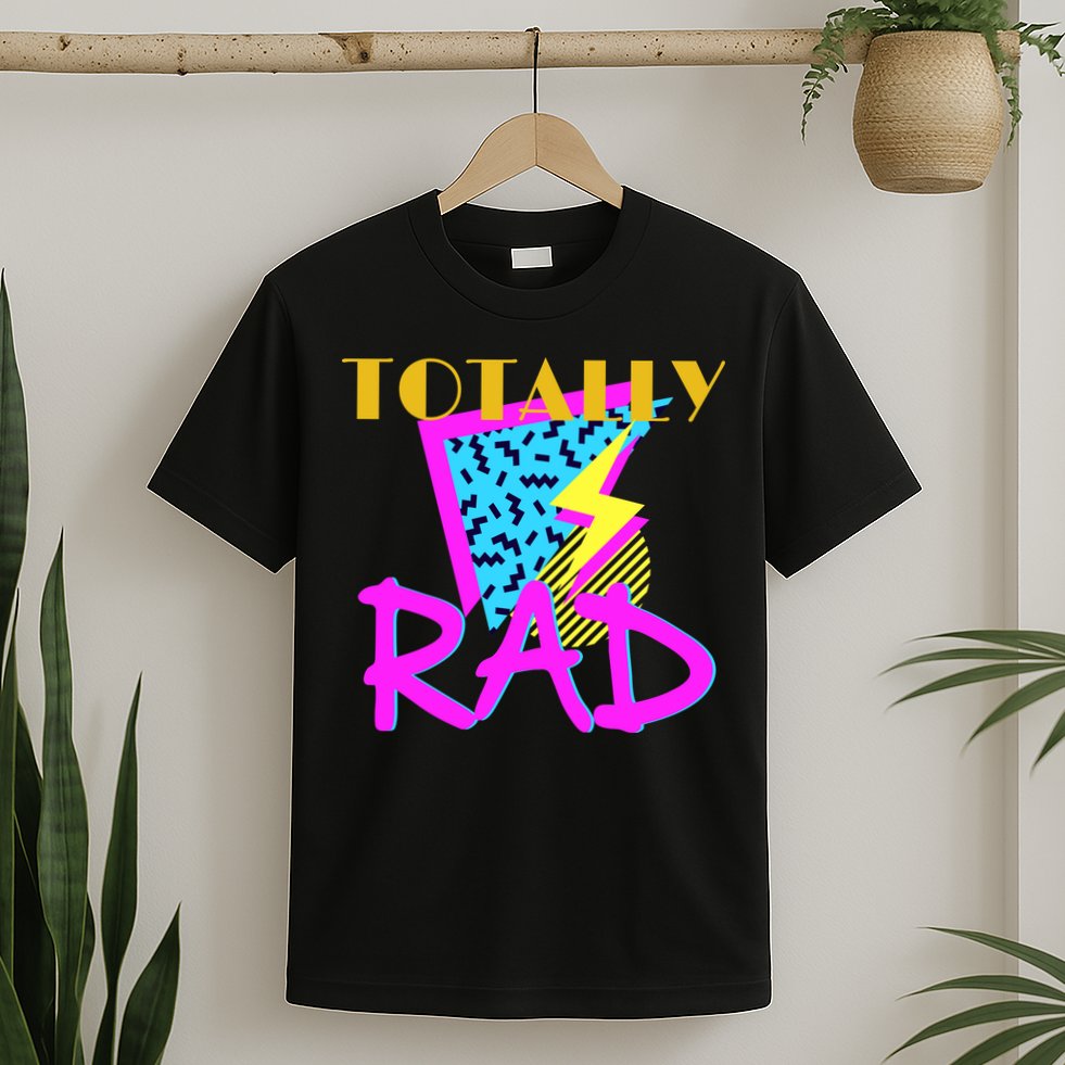 Totally Rad Retro 90's T-Shirt
