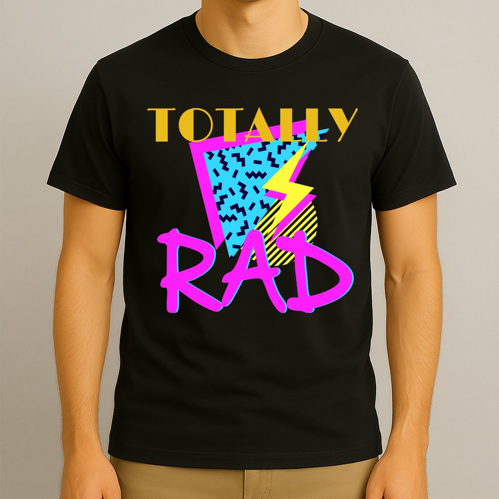 Totally Rad Retro 90's T-Shirt