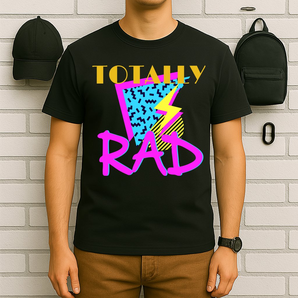 Totally Rad Retro 90's T-Shirt