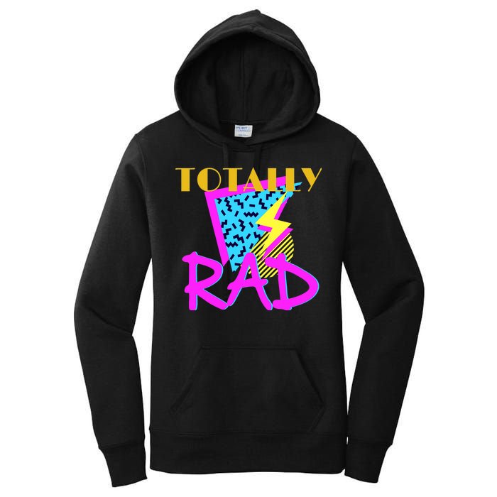 Totally Rad Retro 90's Women's Pullover Hoodie