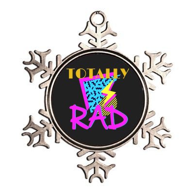 Totally Rad Retro 90's Metallic Star Ornament