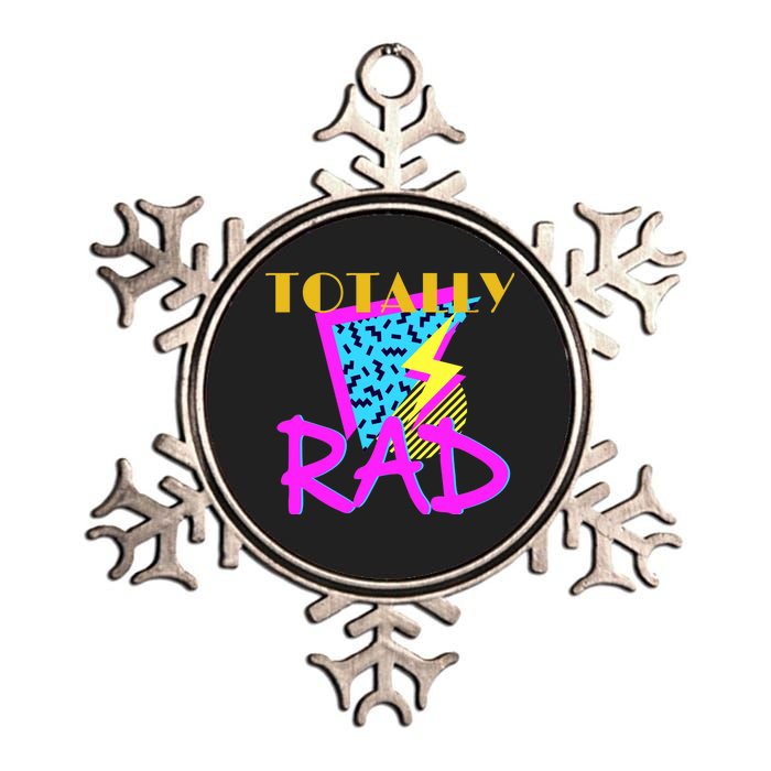 Totally Rad Retro 90's Metallic Star Ornament