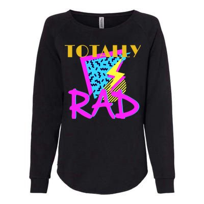 Totally Rad Retro 90's Womens California Wash Sweatshirt