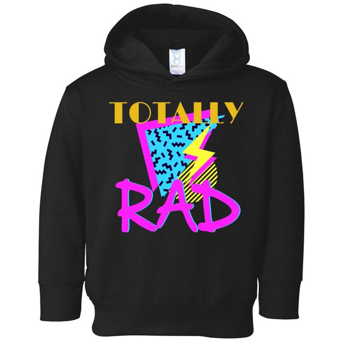 Totally Rad Retro 90's Toddler Hoodie