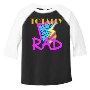 Totally Rad Retro 90's Toddler Fine Jersey T-Shirt