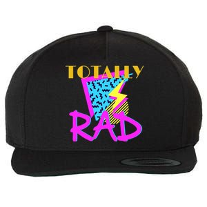 Totally Rad Retro 90's Wool Snapback Cap