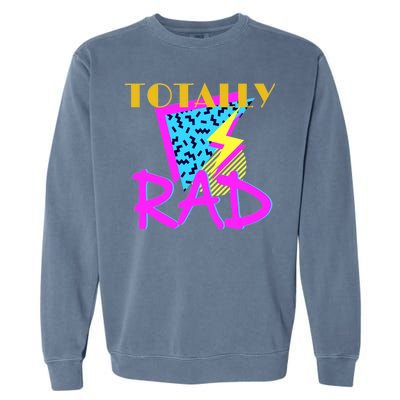 Totally Rad Retro 90's Garment-Dyed Sweatshirt