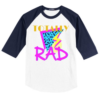 Totally Rad Retro 90's Baseball Sleeve Shirt