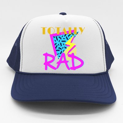 Totally Rad Retro 90's Trucker Hat