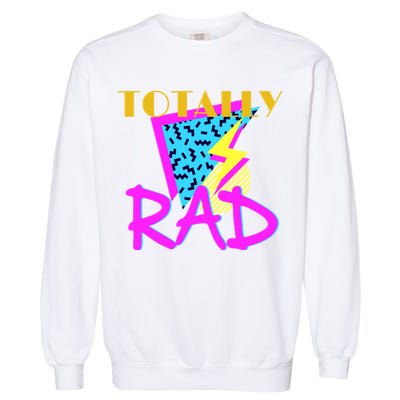 Totally Rad Retro 90's Garment-Dyed Sweatshirt