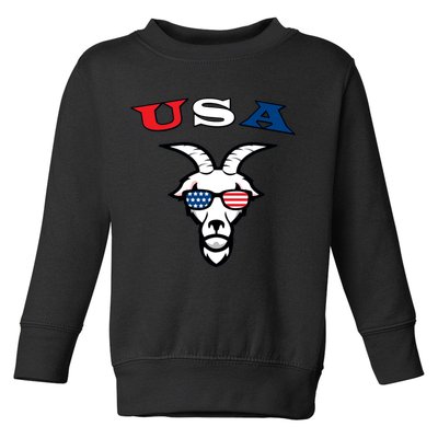 The Original Usa The Goat Toddler Sweatshirt