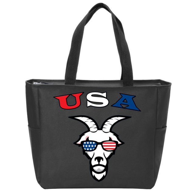 The Original Usa The Goat Zip Tote Bag