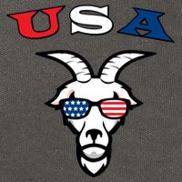The Original Usa The Goat Cotton Canvas Backpack