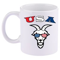 The Original Usa The Goat 11oz C Handle Ceramic Mug