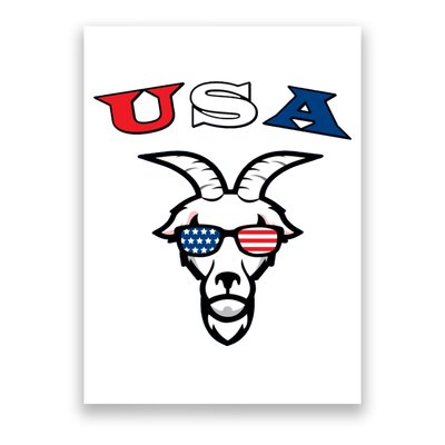 The Original Usa The Goat Poster