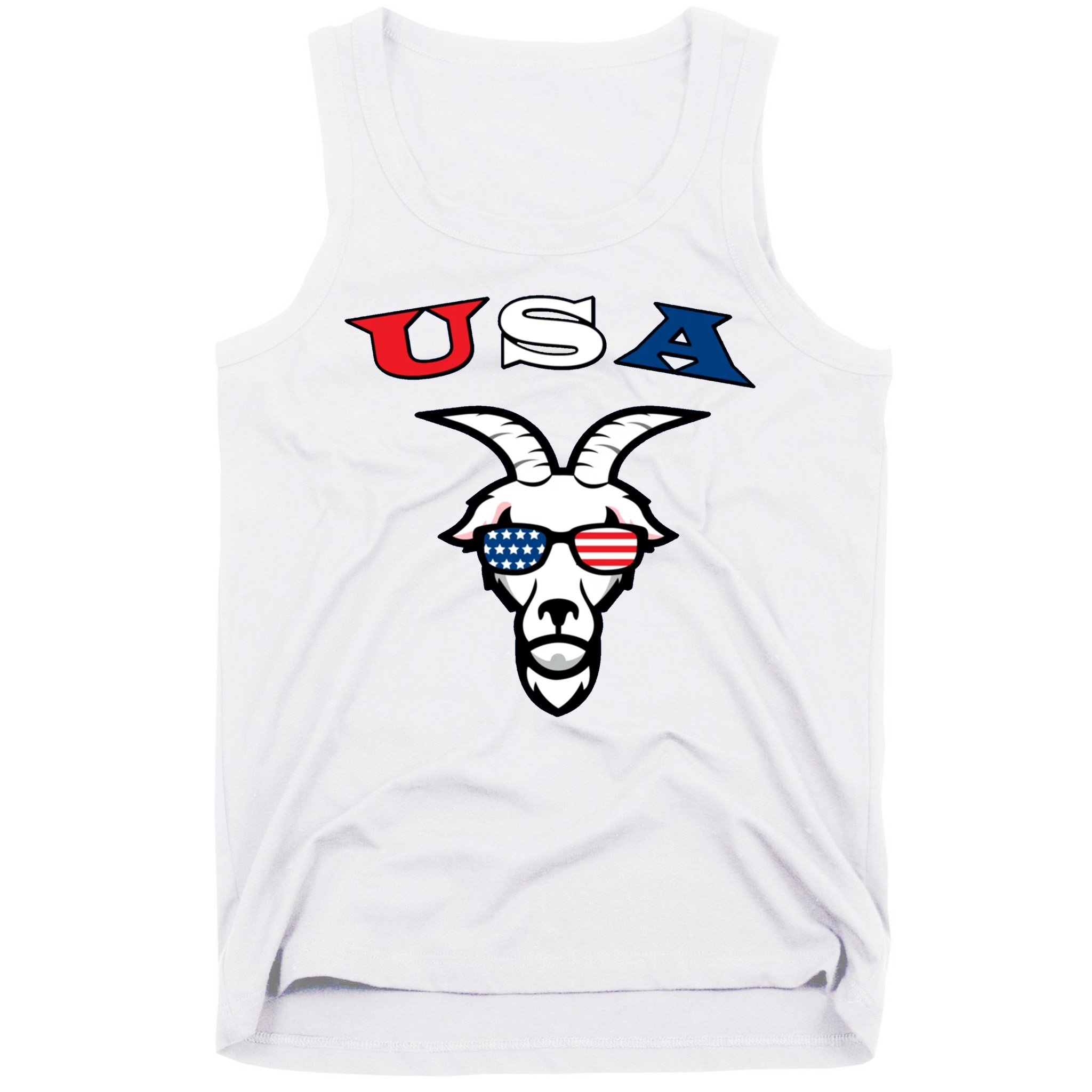 The Original Usa The Goat Tank Top