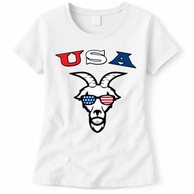 The Original Usa The Goat Womens T-Shirt
