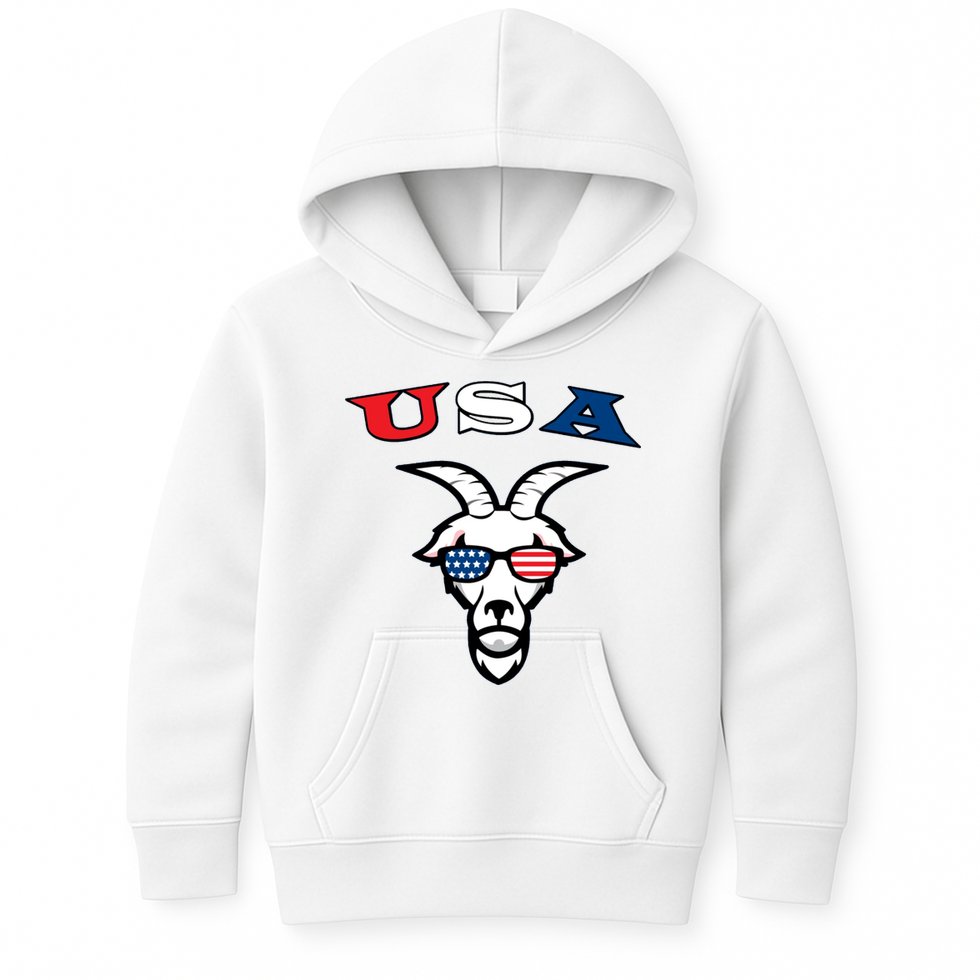 The Original Usa The Goat Kids Hoodie
