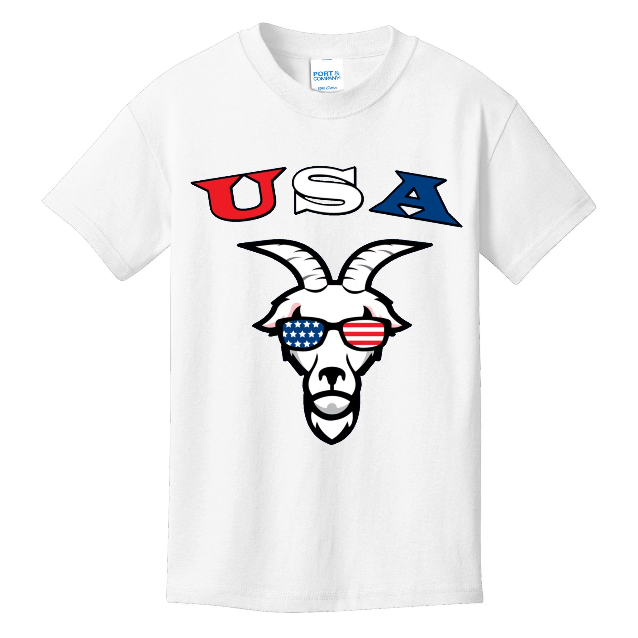 The Original Usa The Goat Kids T-Shirt