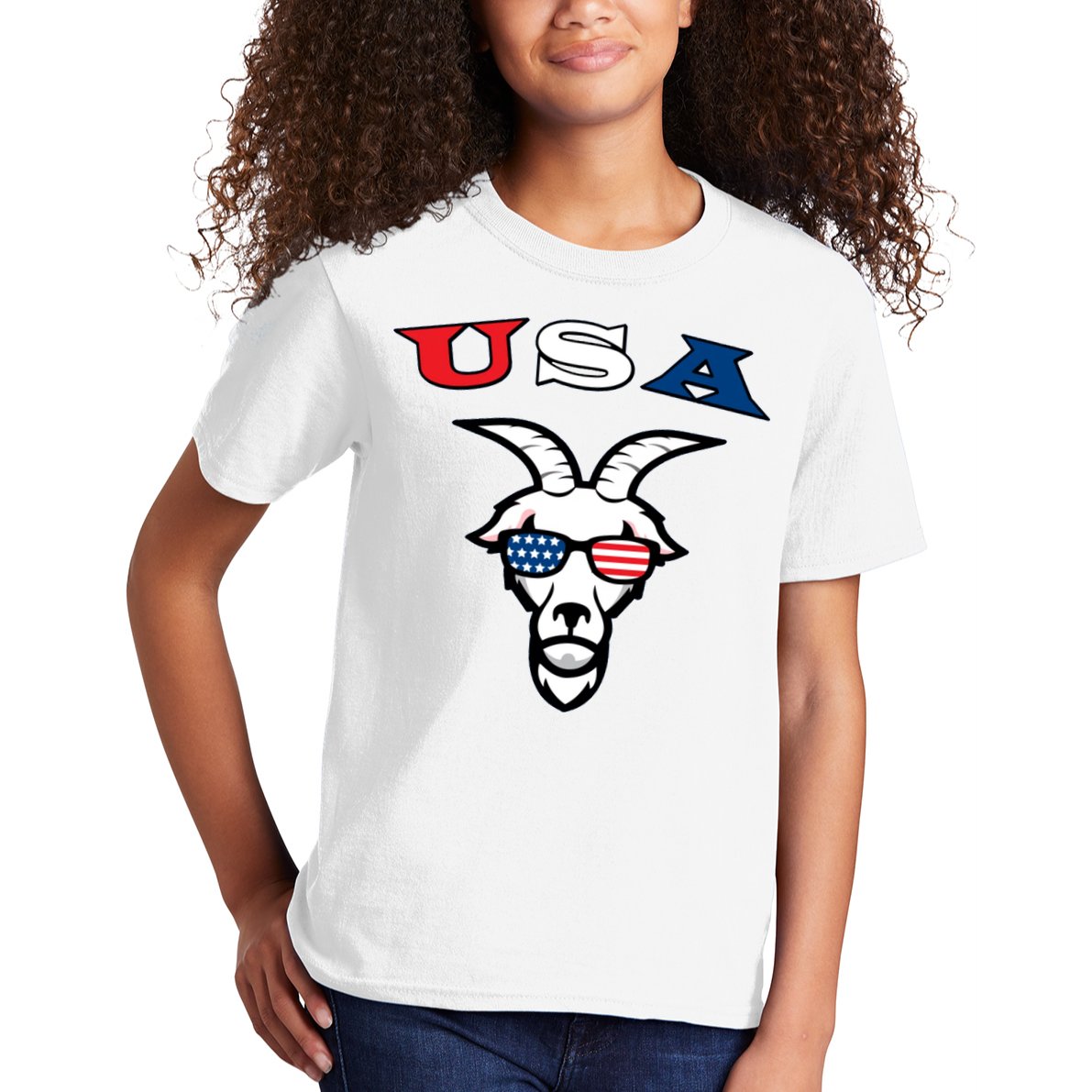The Original Usa The Goat Kids T-Shirt
