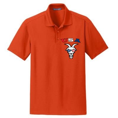 The Original Usa The Goat Gift Dry Zone Grid Polo