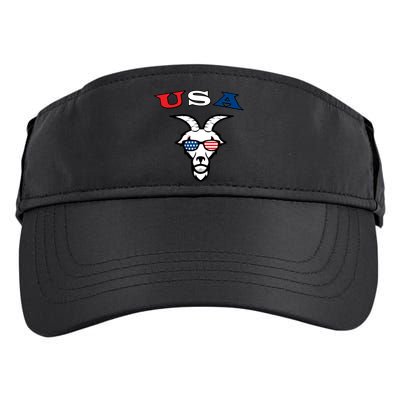 The Original Usa The Goat Gift Adult Drive Performance Visor