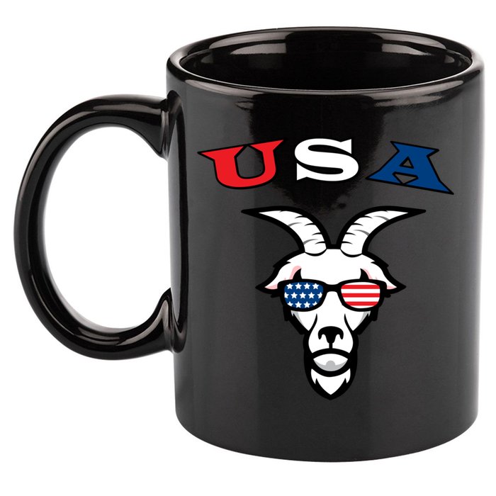 The Original Usa The Goat Gift 11oz C Handle Ceramic Mug