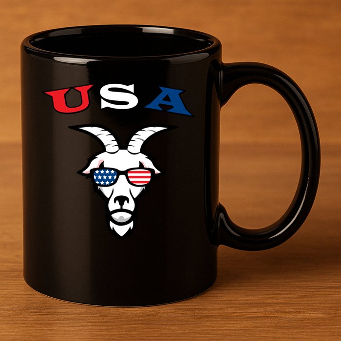 The Original Usa The Goat Gift 11oz C Handle Ceramic Mug