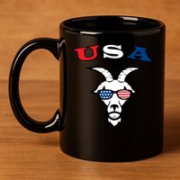 The Original Usa The Goat Gift 11oz C Handle Ceramic Mug