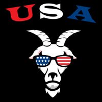 The Original Usa The Goat Gift Drawstring Bag