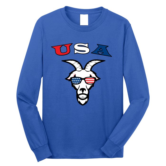 The Original Usa The Goat Gift Long Sleeve Shirt