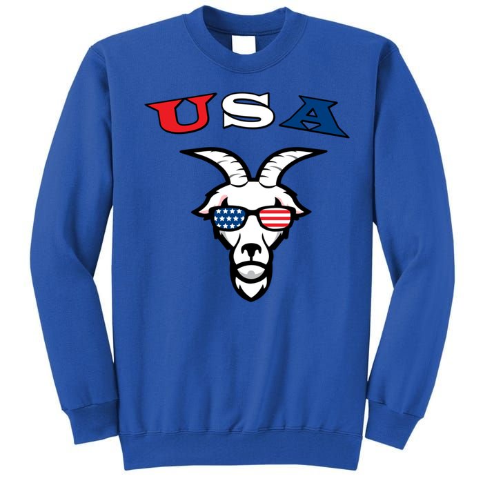 The Original Usa The Goat Gift Tall Sweatshirt