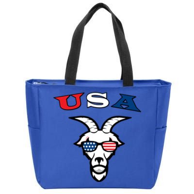 The Original Usa The Goat Gift Zip Tote Bag