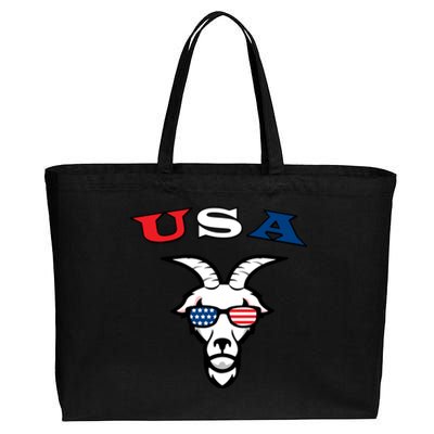 The Original Usa The Goat Gift Cotton Canvas Jumbo Tote