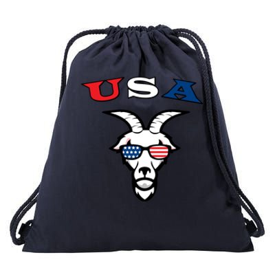 The Original Usa The Goat Gift Drawstring Bag