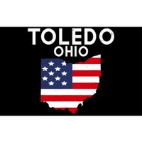 Toledo Ohio USA State America Travel Ohioan Bumper Sticker