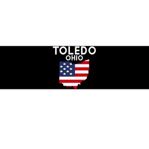 Toledo Ohio USA State America Travel Ohioan Bumper Sticker