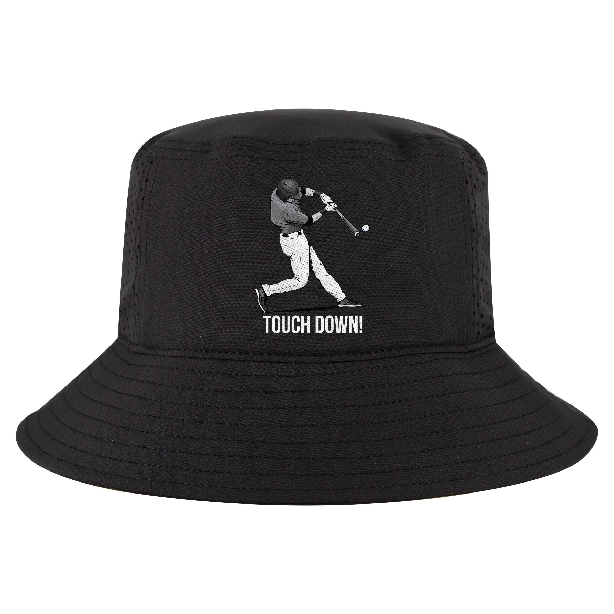 Touch Down Baseball Home Run Cool Comfort Performance Bucket Hat