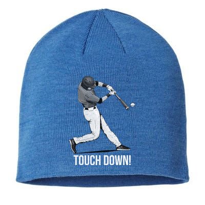 Touch Down Baseball Home Run Sustainable Beanie