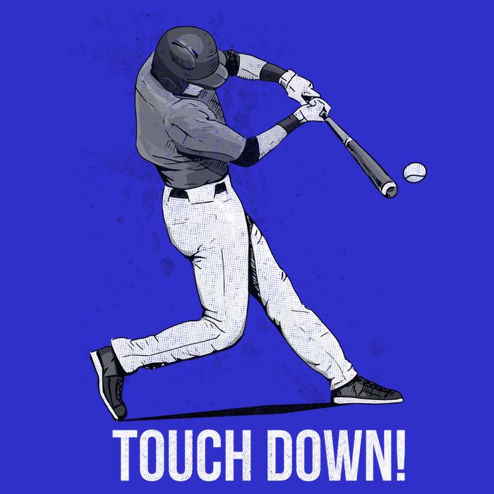Touch Down Baseball Home Run Tumbler