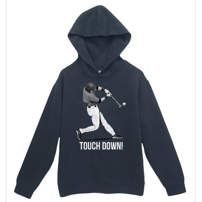 Touch Down Baseball Home Run Urban Pullover Hoodie