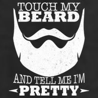 Touch My Beard And Tell Me I'm Pretty 15oz Campfire Ceramic Mug